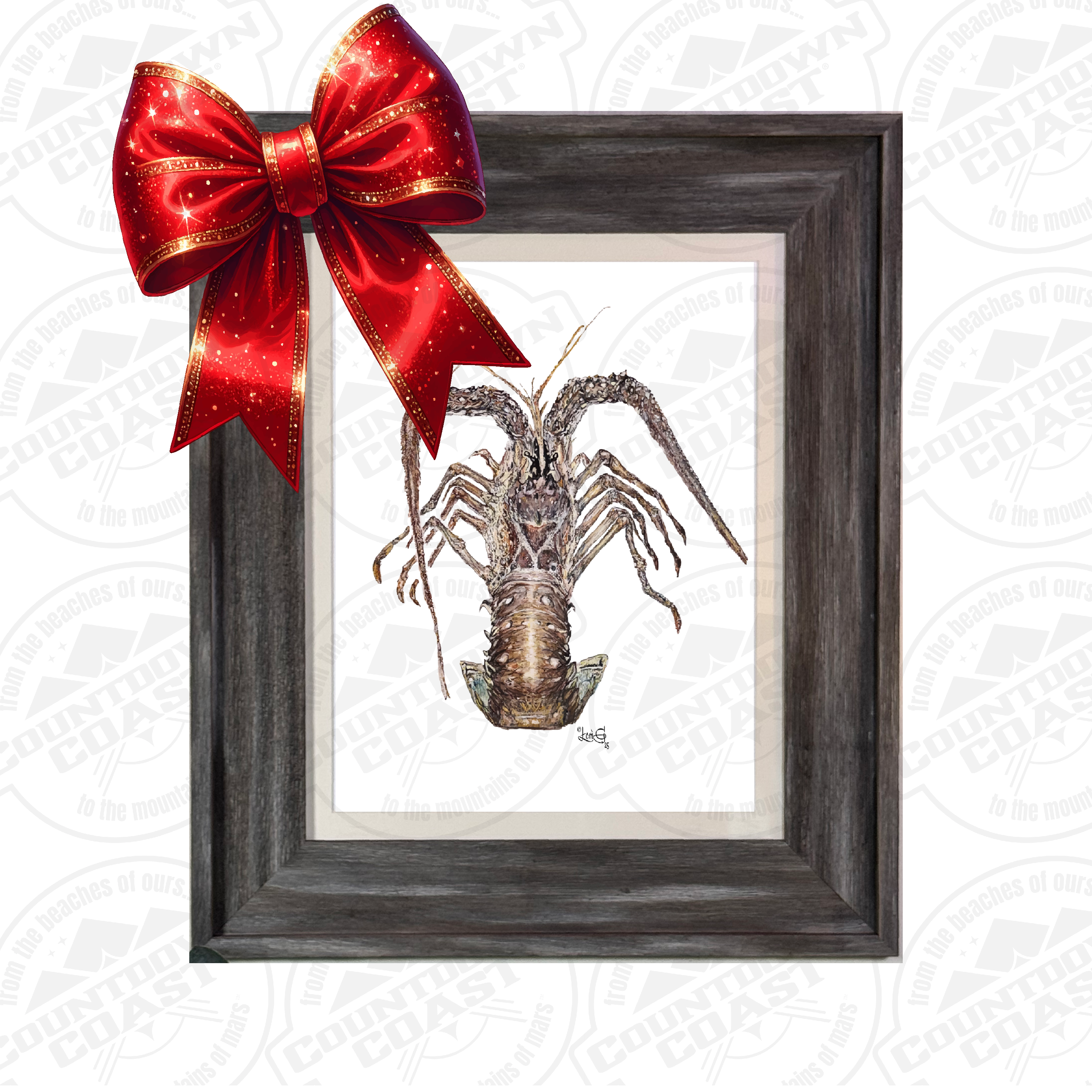 Spiny Lobster Framed Art