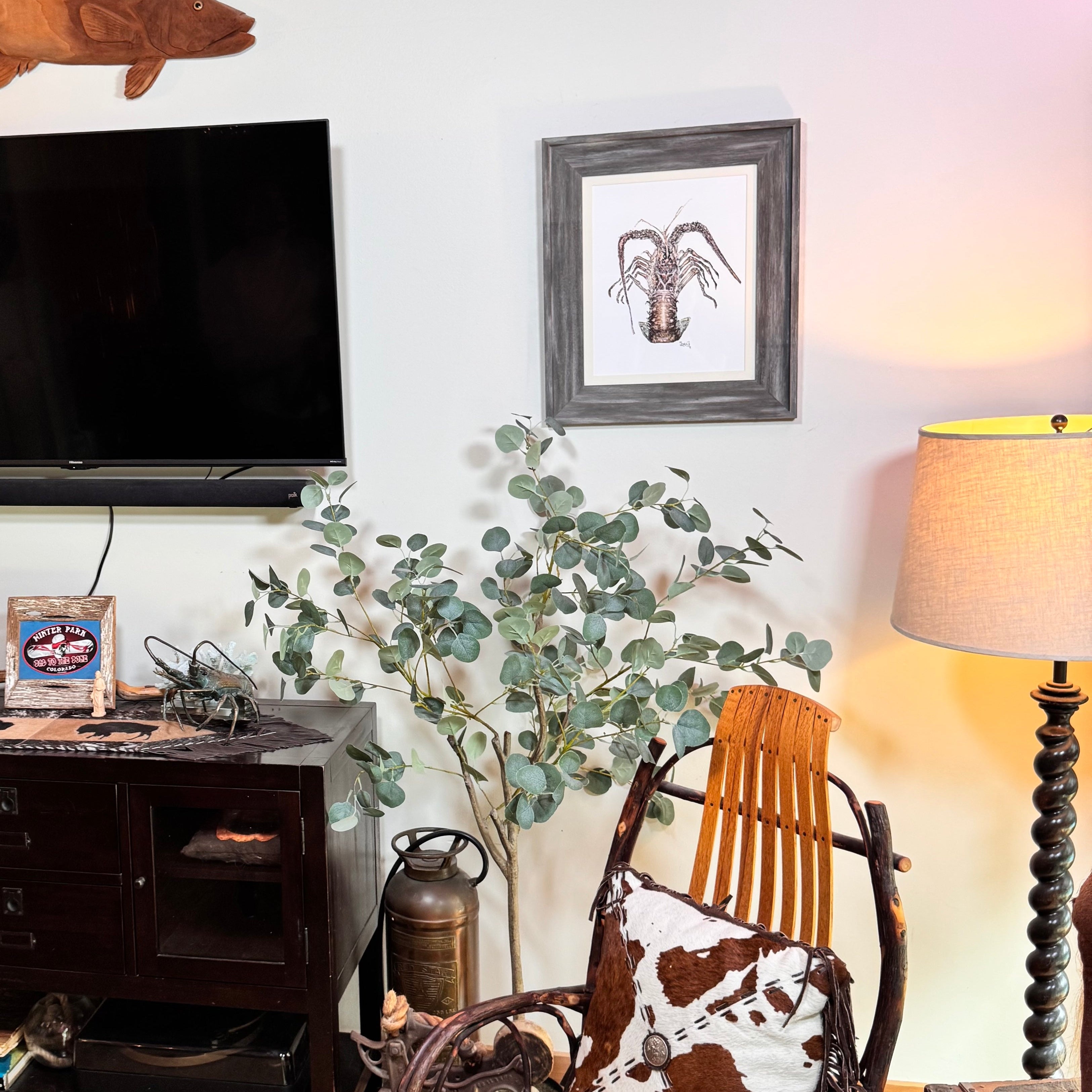 Spiny Lobster Framed Art