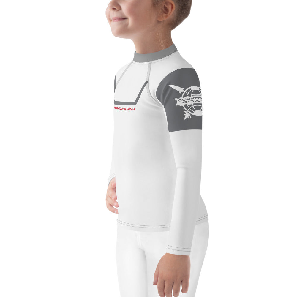 Space Explorer Space Suit Kid's Rash Guard