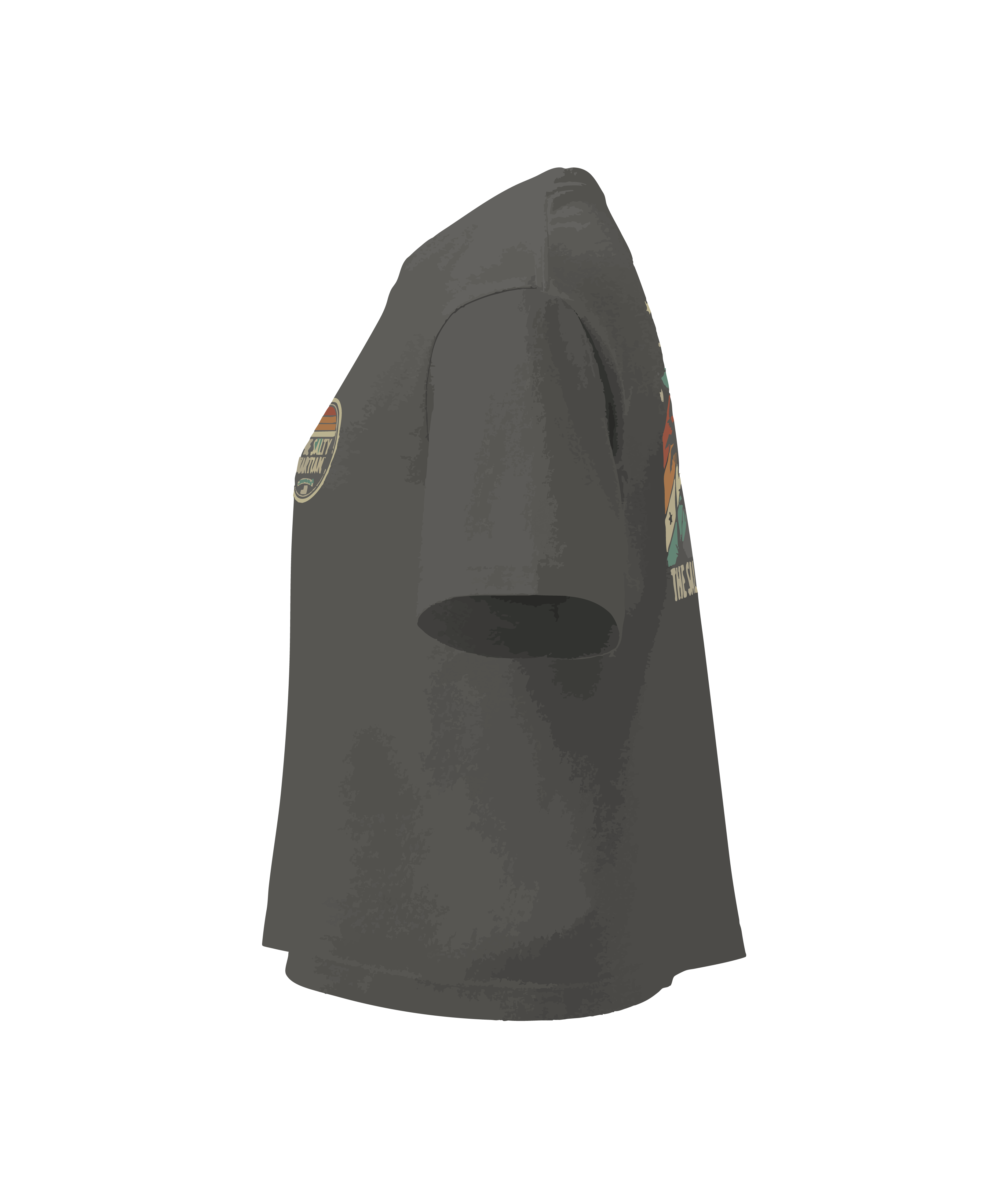 The Salty Martian Ladies Mid-Rise Tee - New for 2026