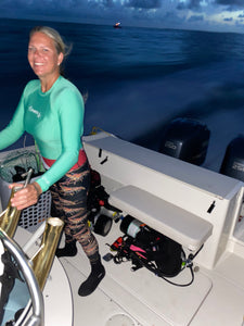 All geared up and ready to hunt for lobster in Countdown Coast Lobster Leggings