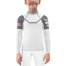 Load image into Gallery viewer, Space Explorer Space Suit Kid&#39;s Rash Guard
