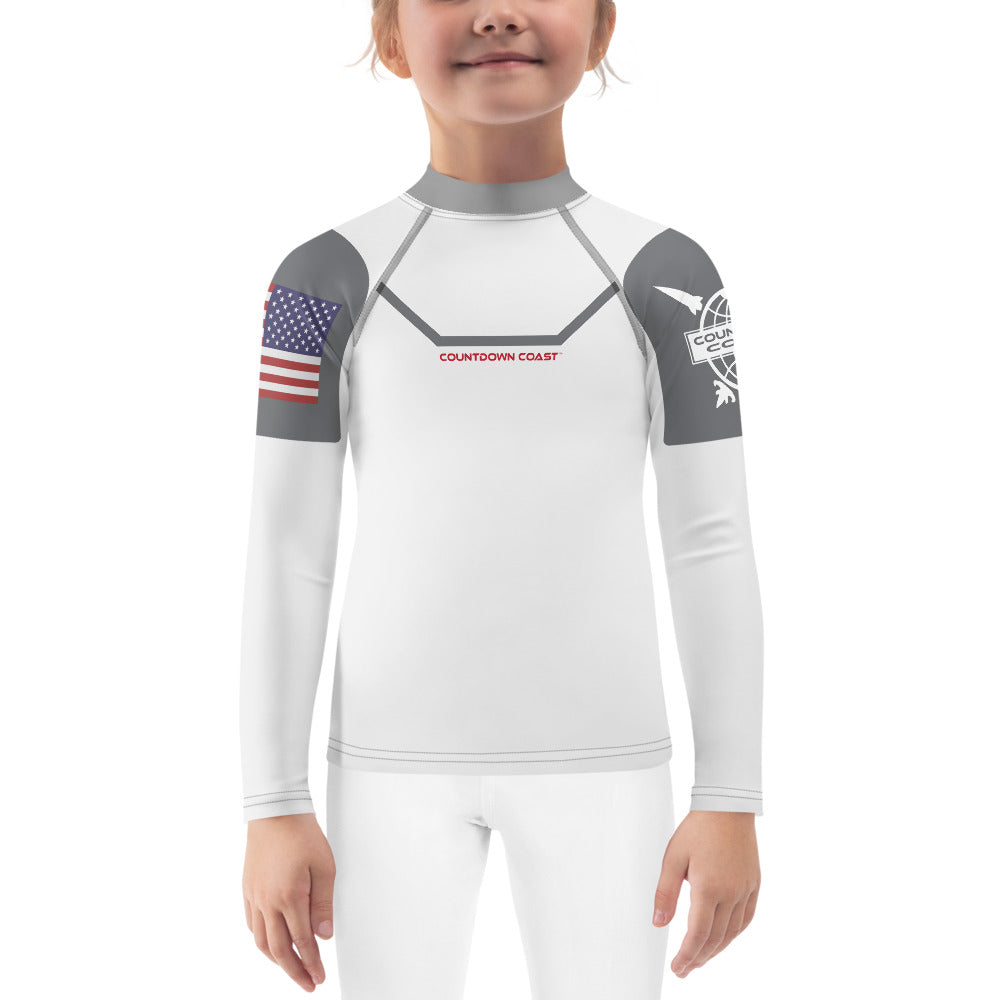 Space Explorer Space Suit Kid's Rash Guard