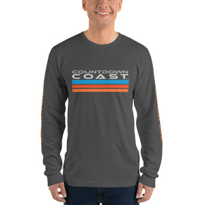 Retro Countdown Coast Long Sleeve T-Shirt