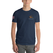 Load image into Gallery viewer, Florida Flag and Lobster Short-Sleeve T-Shirt