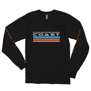 Retro Countdown Coast Long Sleeve T-Shirt