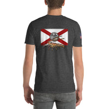 Load image into Gallery viewer, Florida Flag and Lobster Short-Sleeve T-Shirt