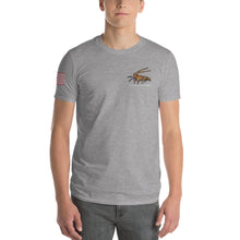 Load image into Gallery viewer, Florida Flag and Lobster Short-Sleeve T-Shirt