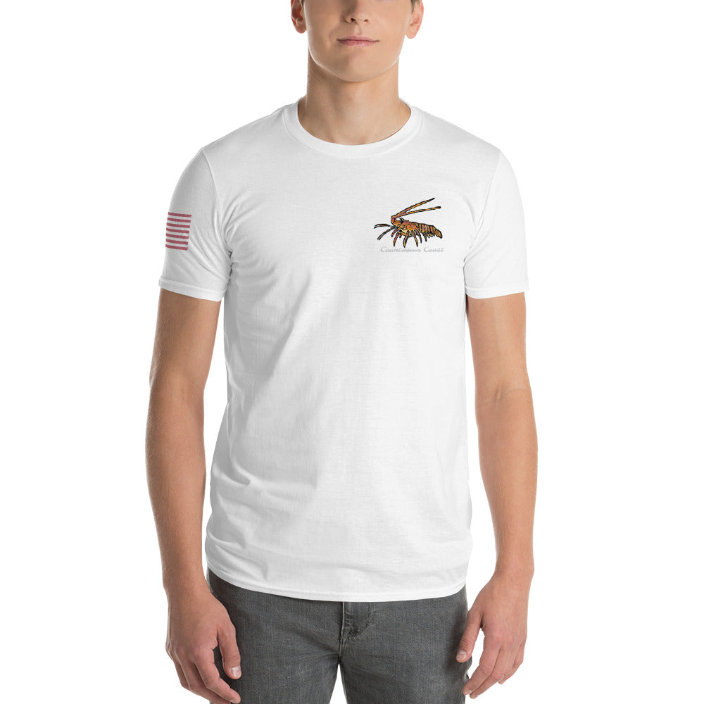Florida Flag and Lobster Short-Sleeve T-Shirt