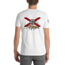 Load image into Gallery viewer, Florida Flag and Lobster Short-Sleeve T-Shirt