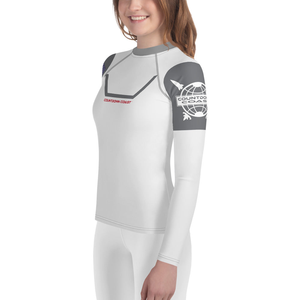 Space Explorer Youth Rash Guard